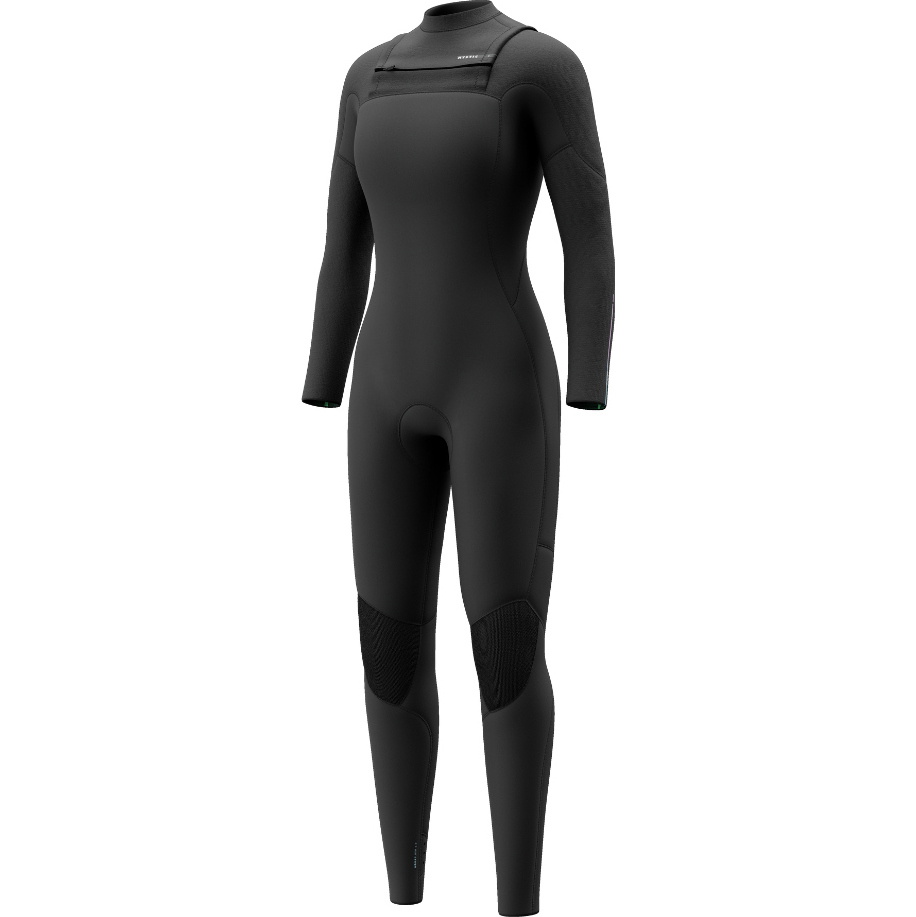 2026 Mystic Da Donna Jayde 5/3mm Double Chest Zip Muta 35000.260001 - Black